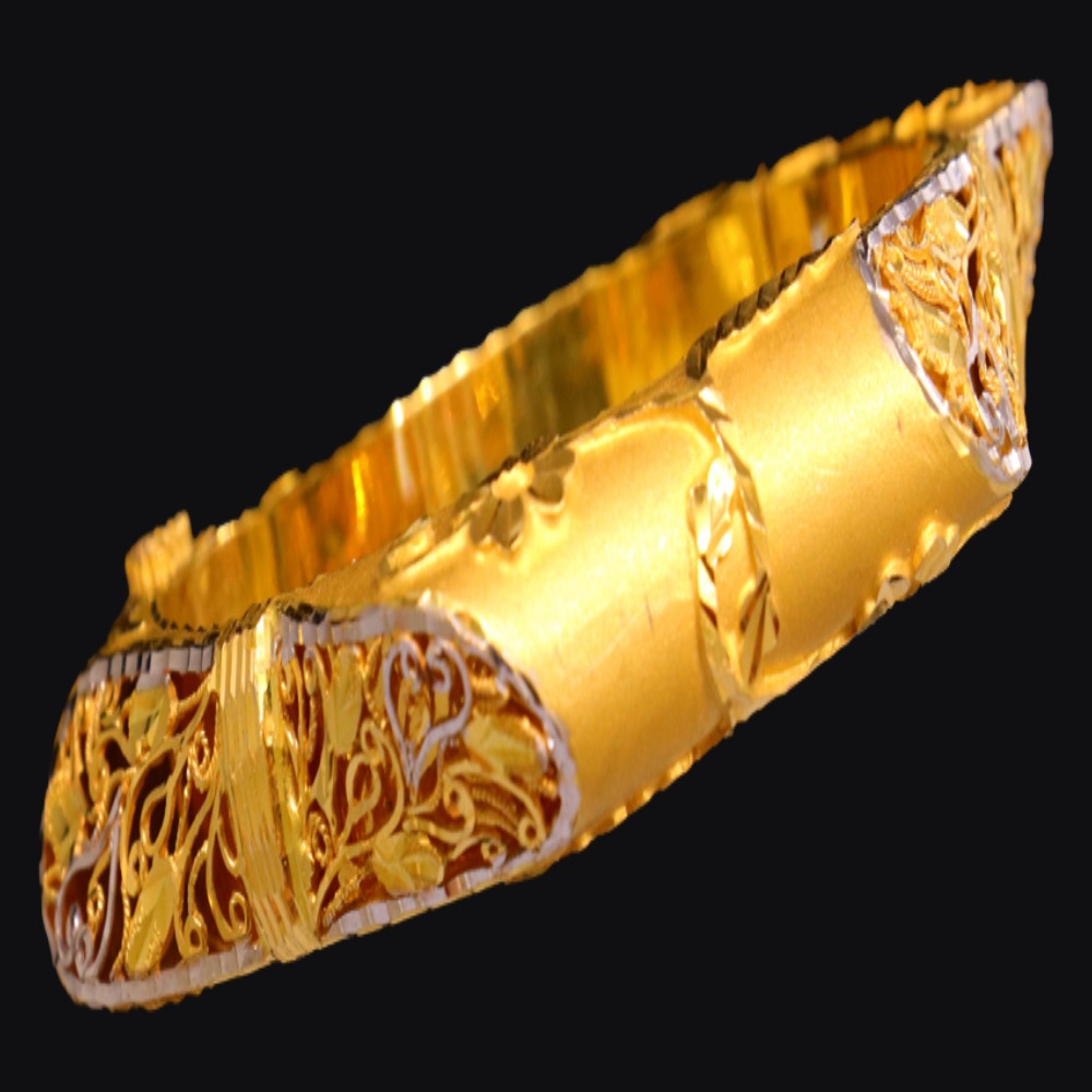 21K Gold Bangle Bracelet – SW17177 image 2 of 2