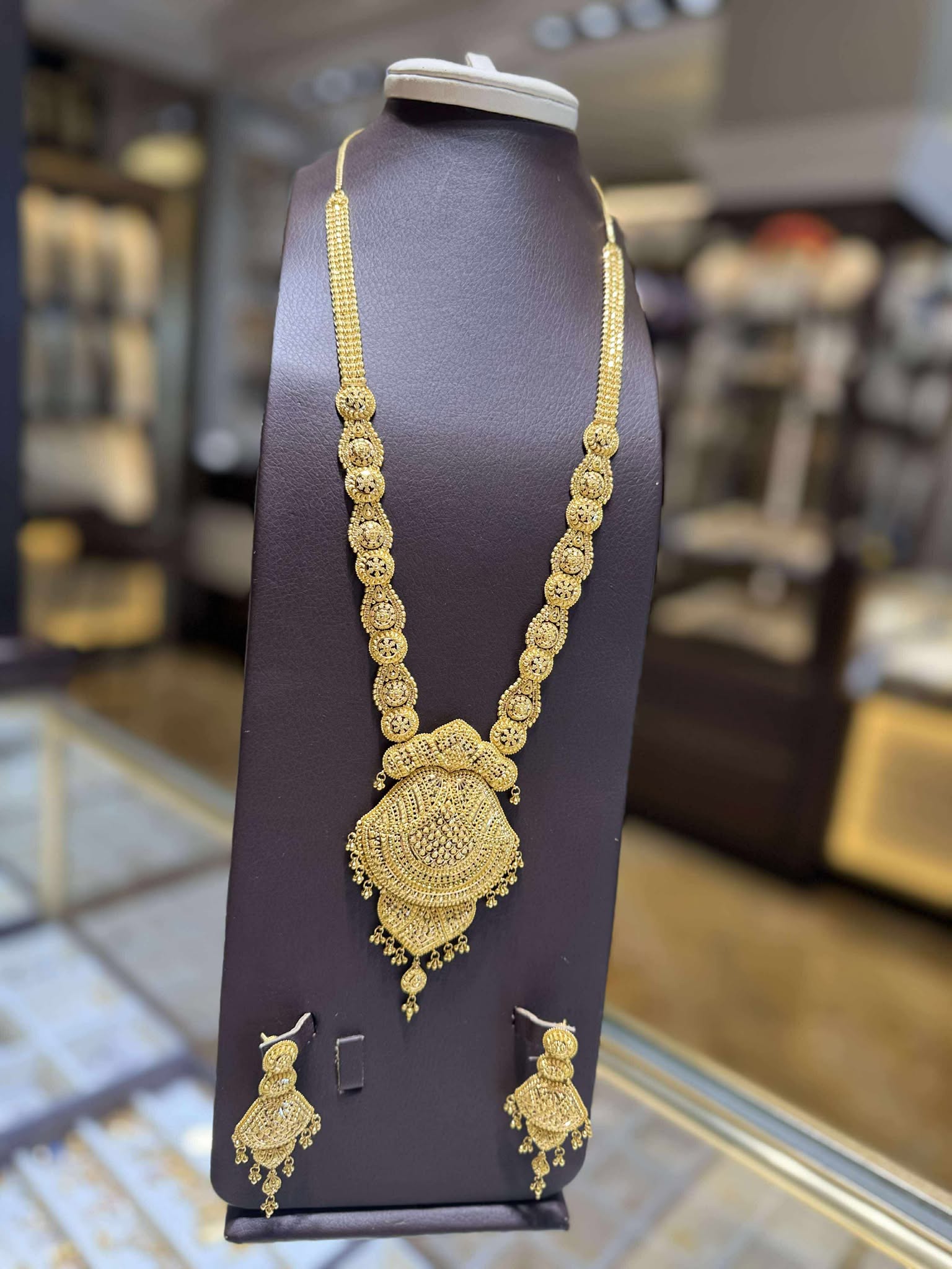 22K Gold Necklace Set