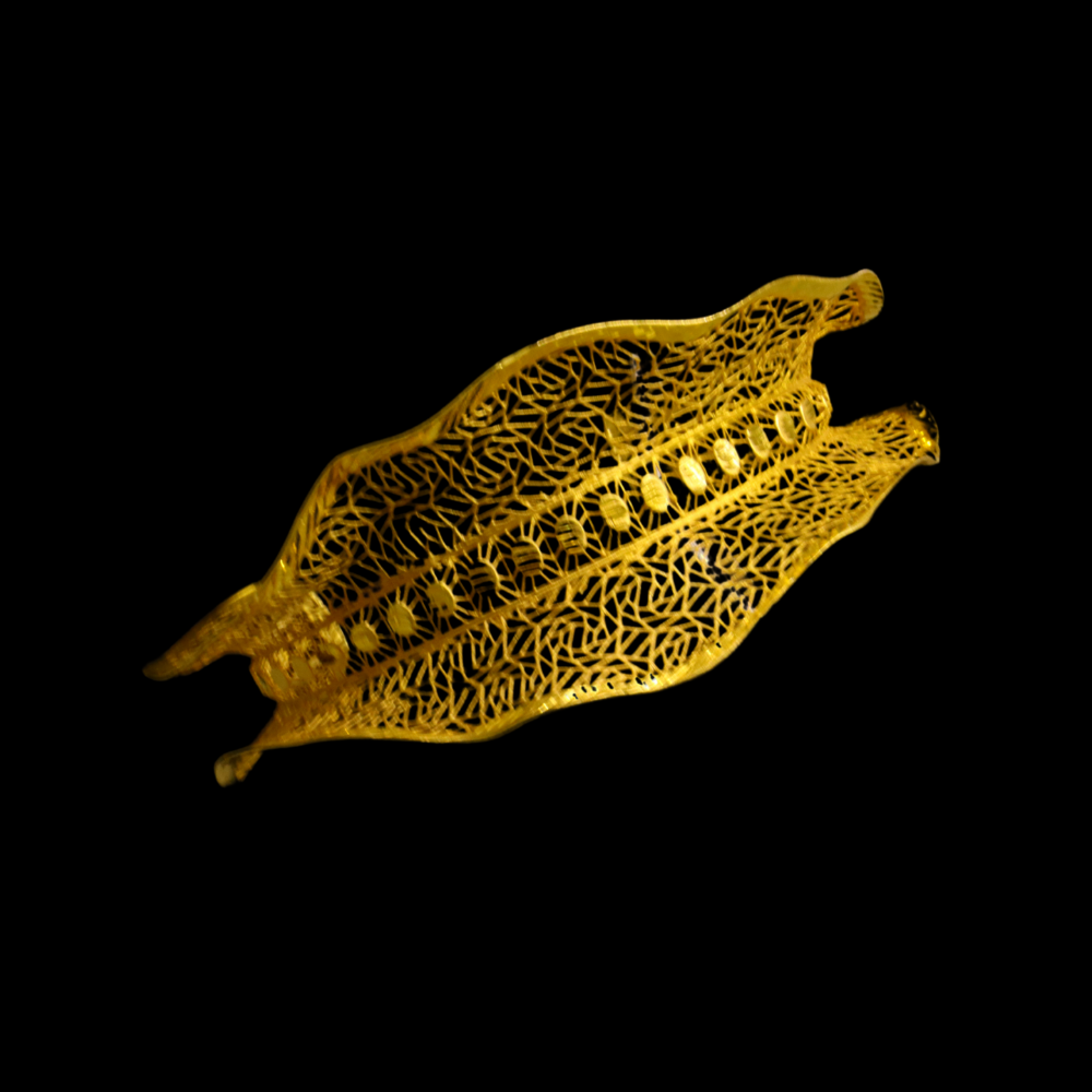 21K Gold Bangle Bracelet – SW24259 image 2 of 2