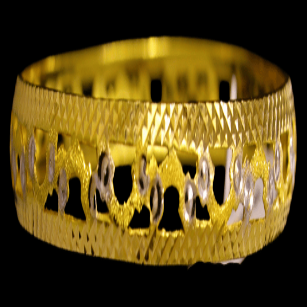 21K Gold Bangle Set (L)