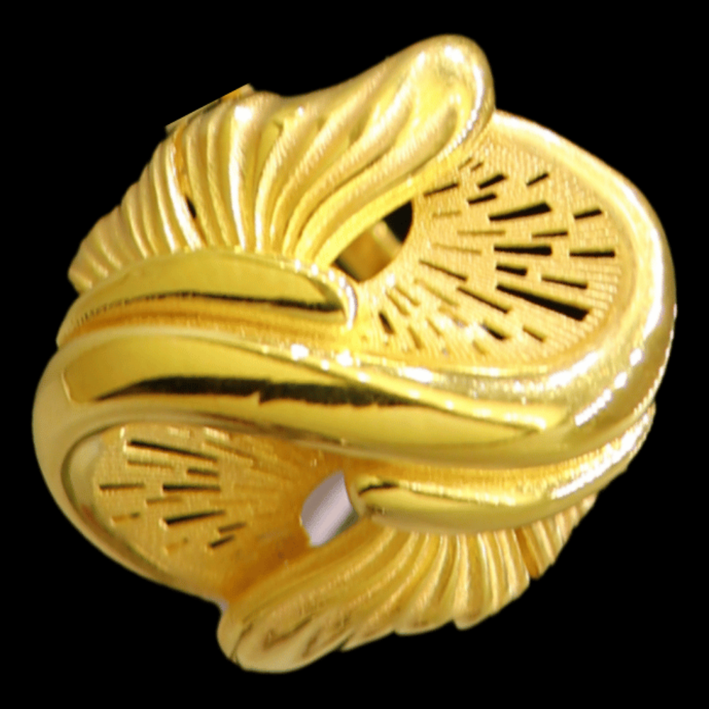 21K Yellow Gold Ring – Size 9 – SW31084