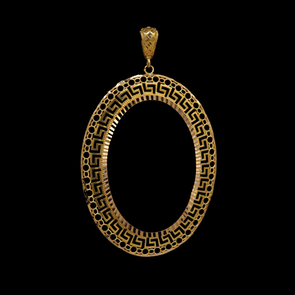 21K Oval One-Ounce Coin Frame – SW31274