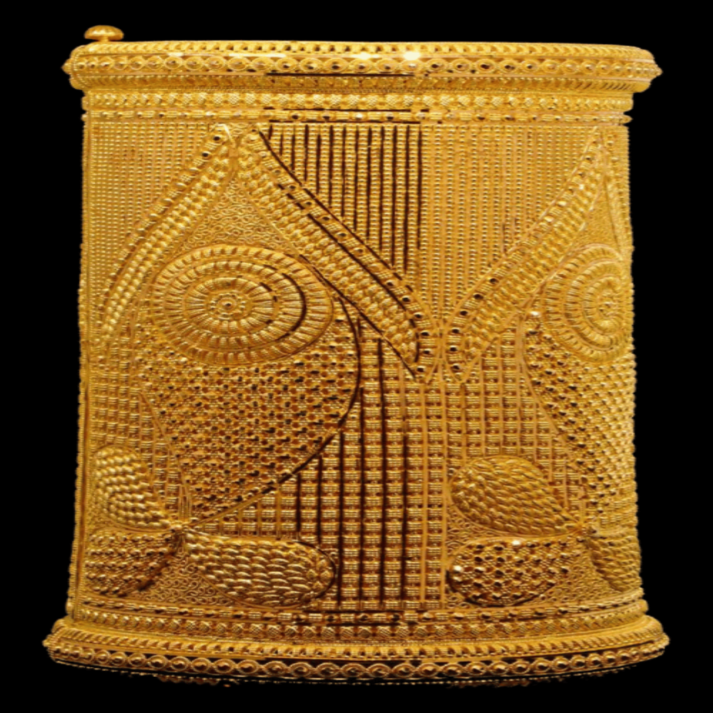 22K Gold Bangle Bracelet