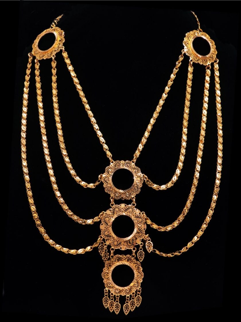 21K Gold Coin Necklace – SW11185