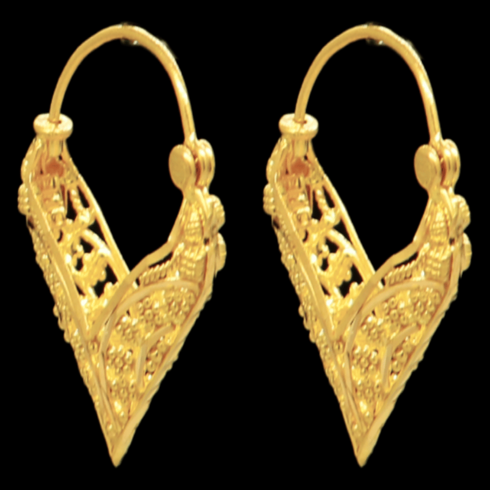 22K Gold Earrings – SW32488