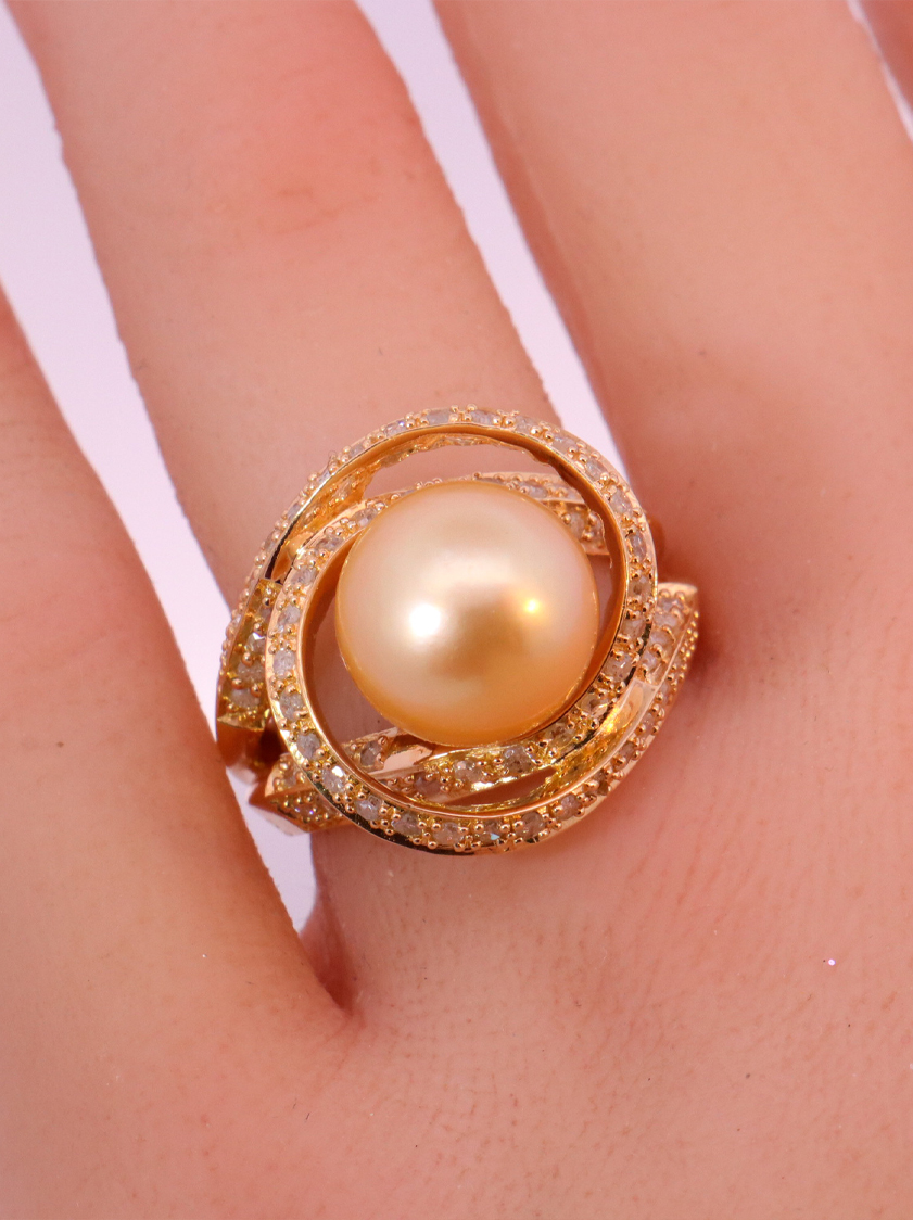 14K Yellow Gold Diamond Ring – SW13934