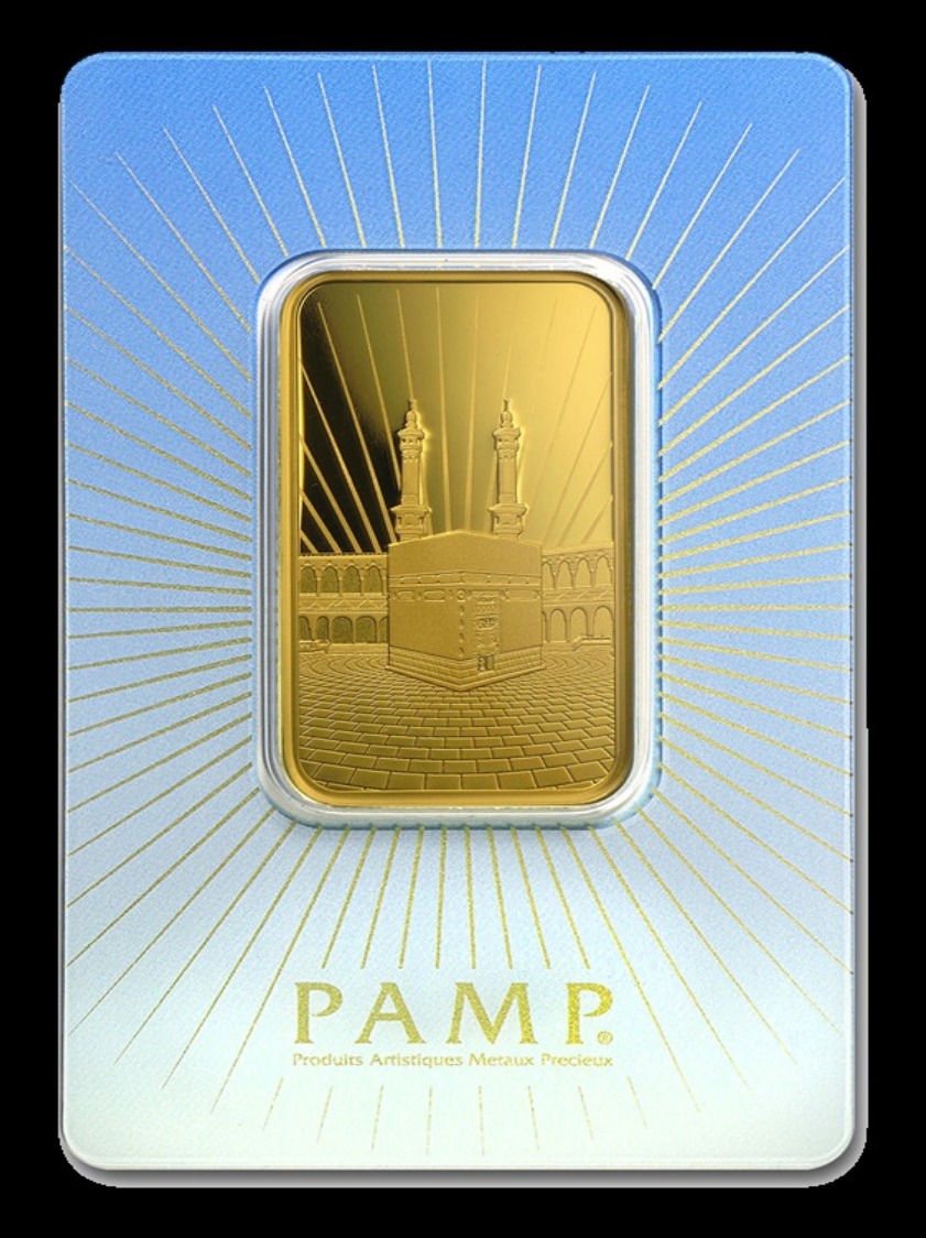 1 oz PAMP Gold Bar Ka' Bah