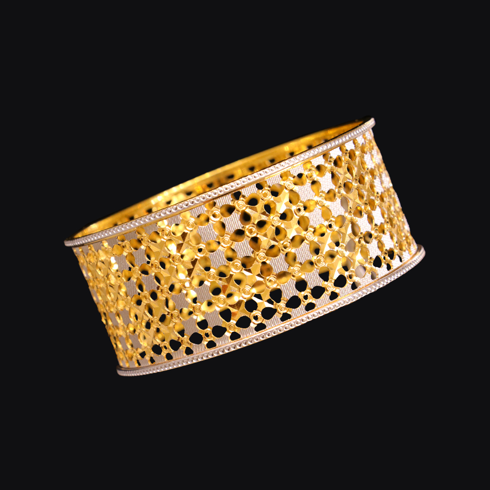 22K Gold Bangle Bracelet – SW17063 image 2 of 2
