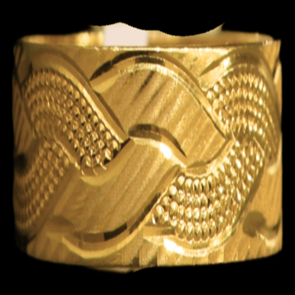 21K Gold Engagement Band Size 6.5 - SW30731