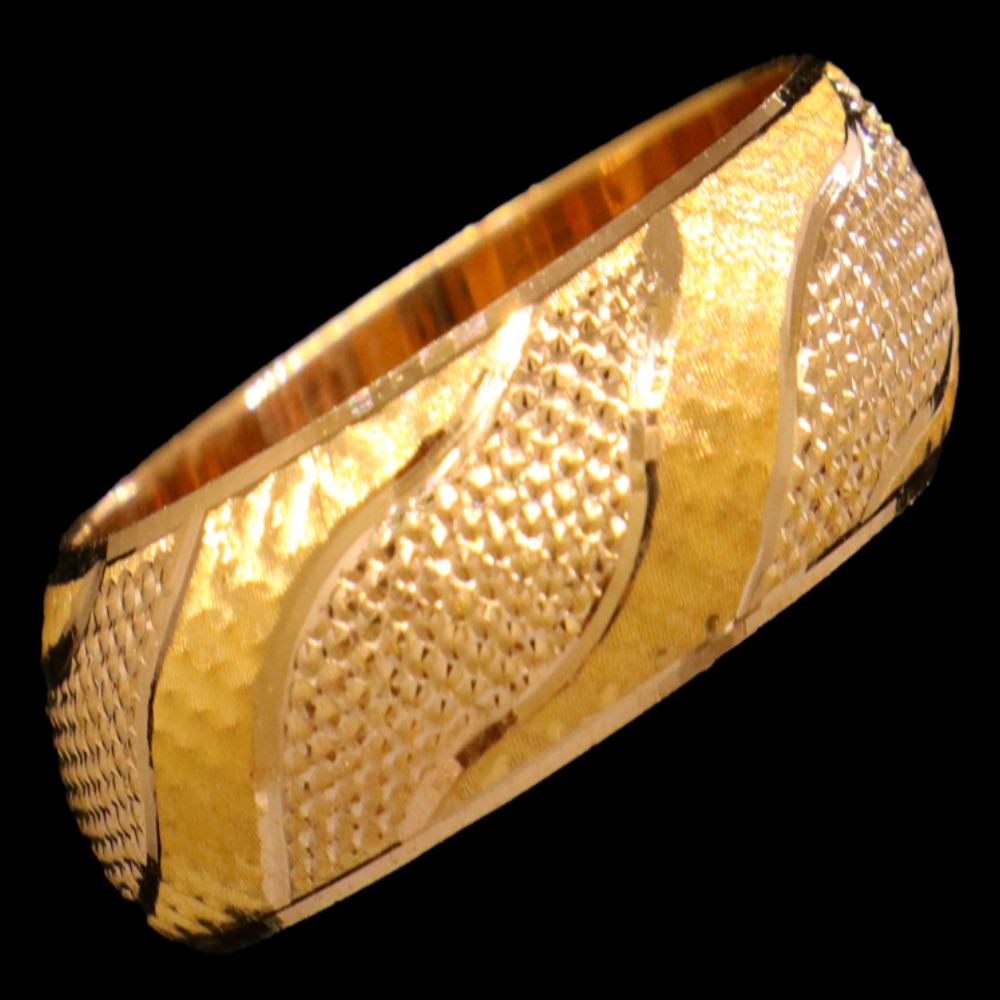 21K Gold Engagement Band Size 9.5 - SW16164