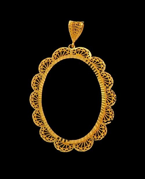 21K Gold Ounce Frame