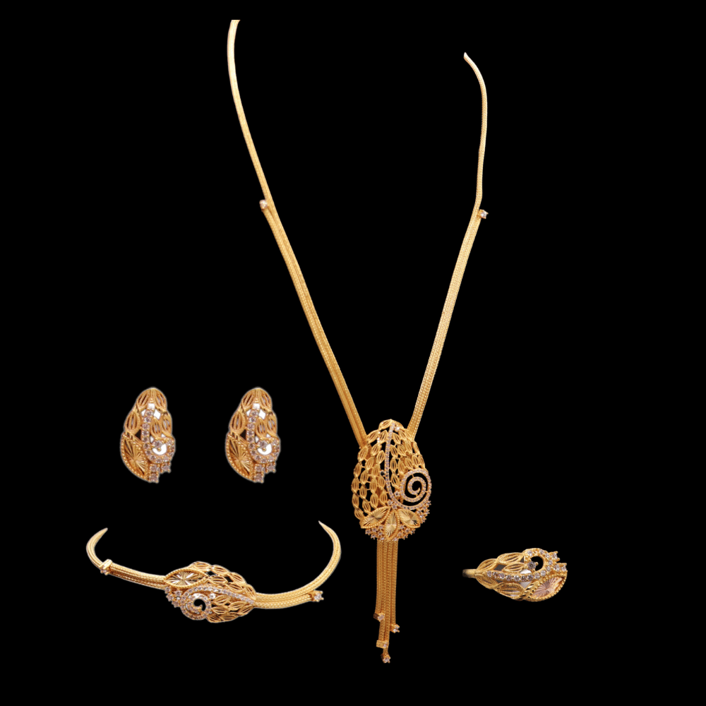 21K Short Necklace Set – SB30778