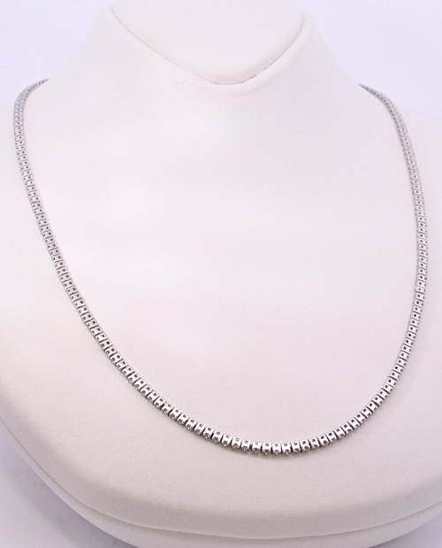 14K White Gold Diamond Bracelet – 26149