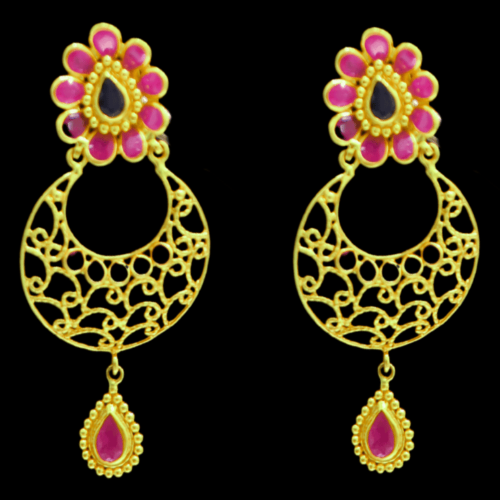 22K Gold Earrings – SD32248