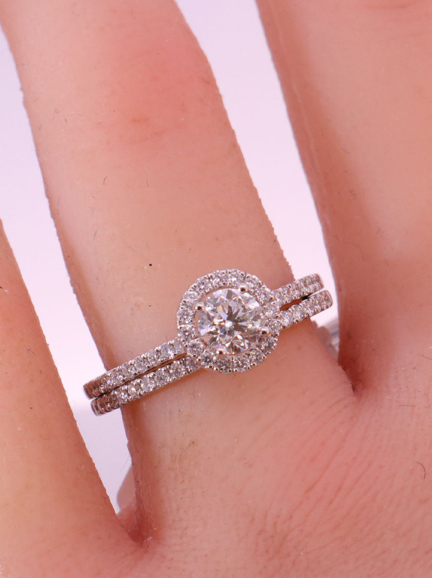 Diamond Bridal Set