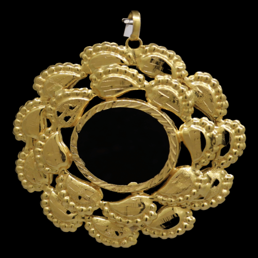 21K Gold Coin Frame