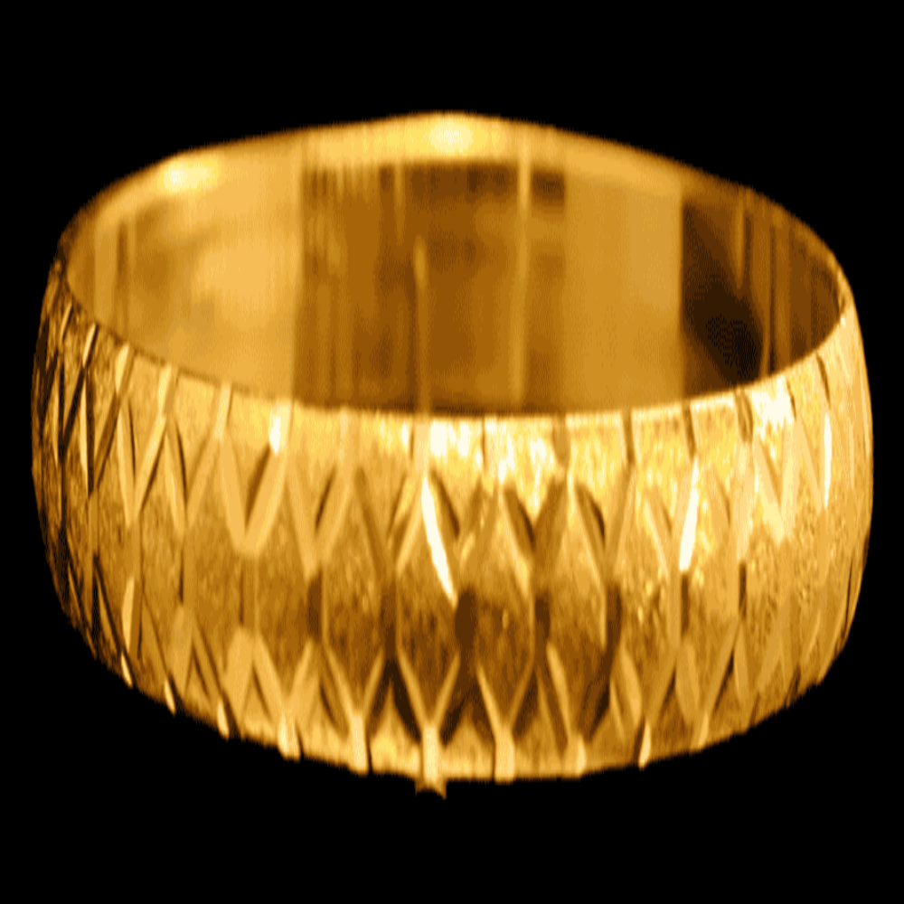 21K Gold Bangle, S (19) – SB28142