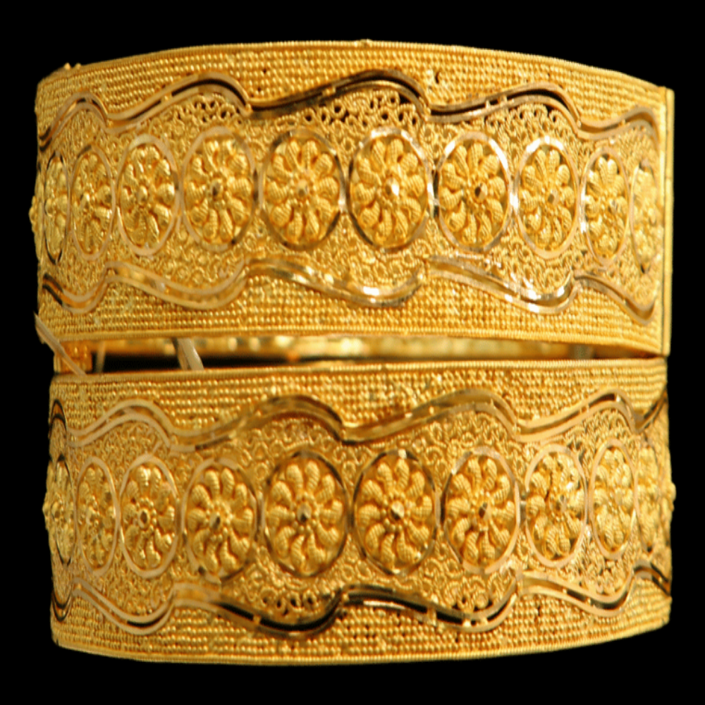 21K Bangle Bracelet