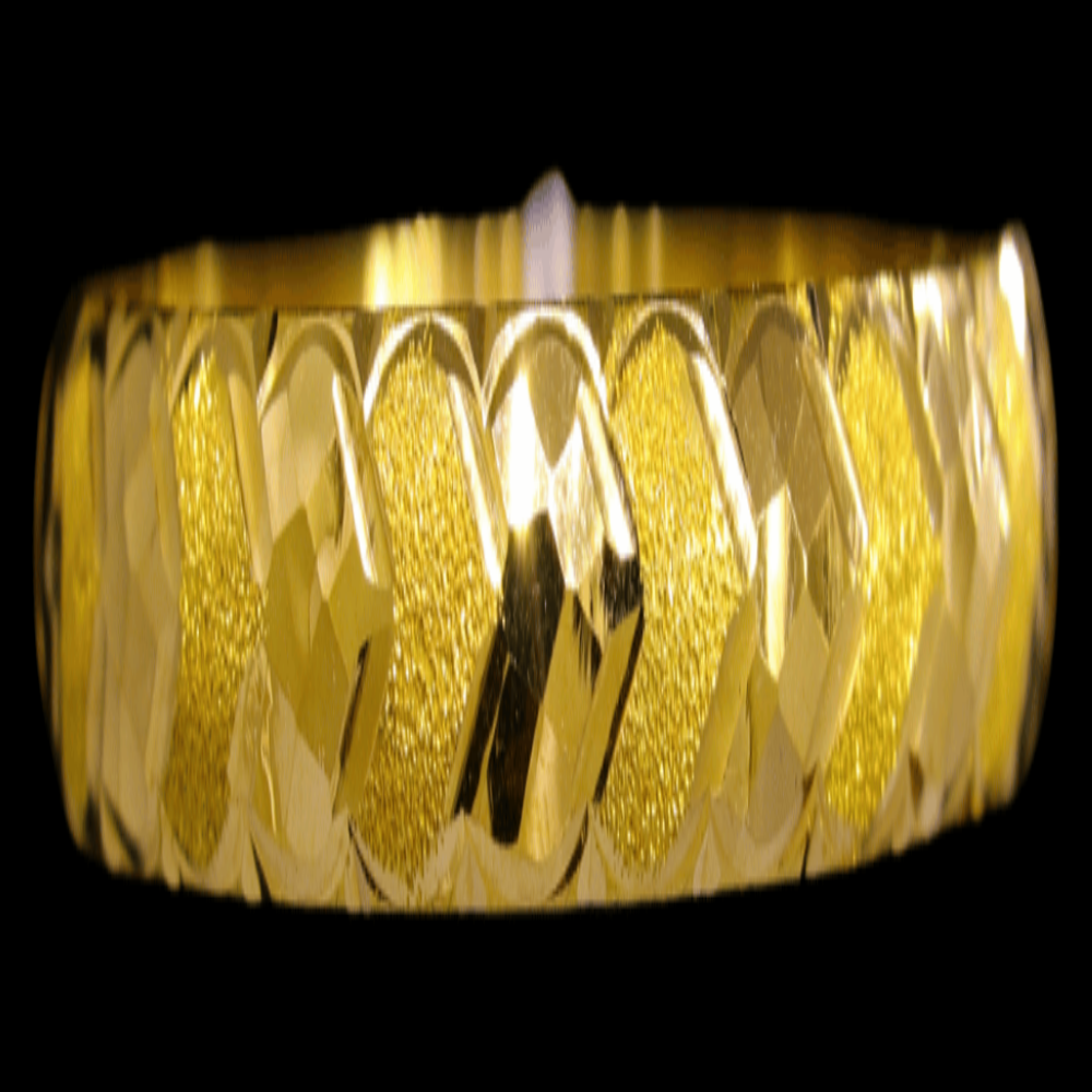 21K Gold Bangle, M (20) – SW30354