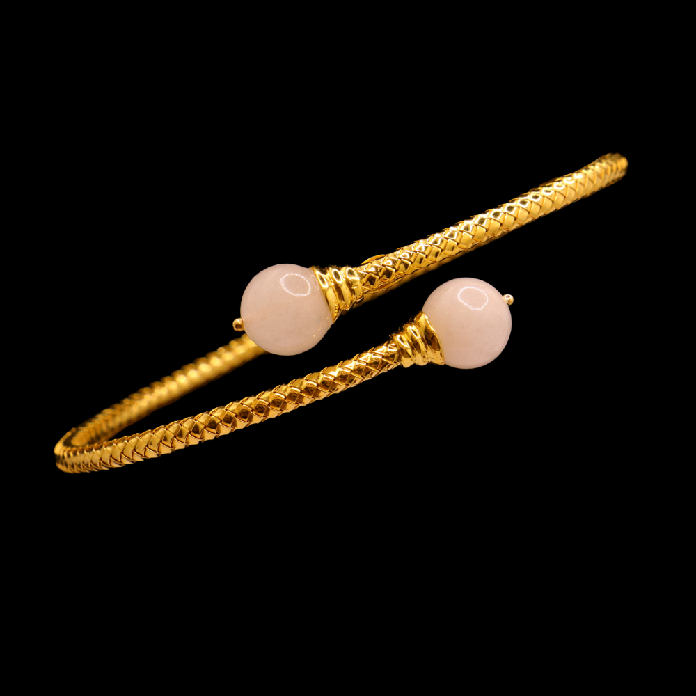 21K Gold Himo Bangle – SW23018 image 2 of 2