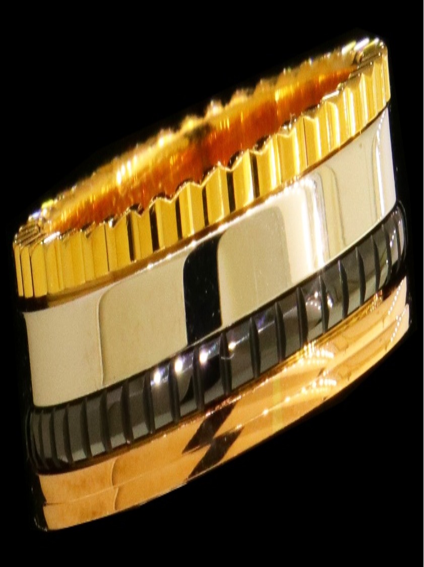 21K Gold Engagement Band Size 7 - 32797