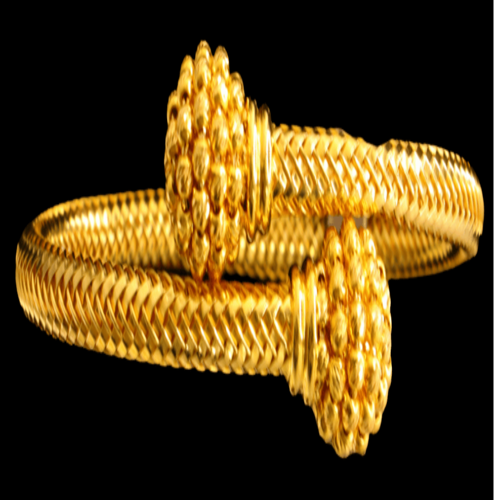 21K Gold Himo Bangle Bracelet