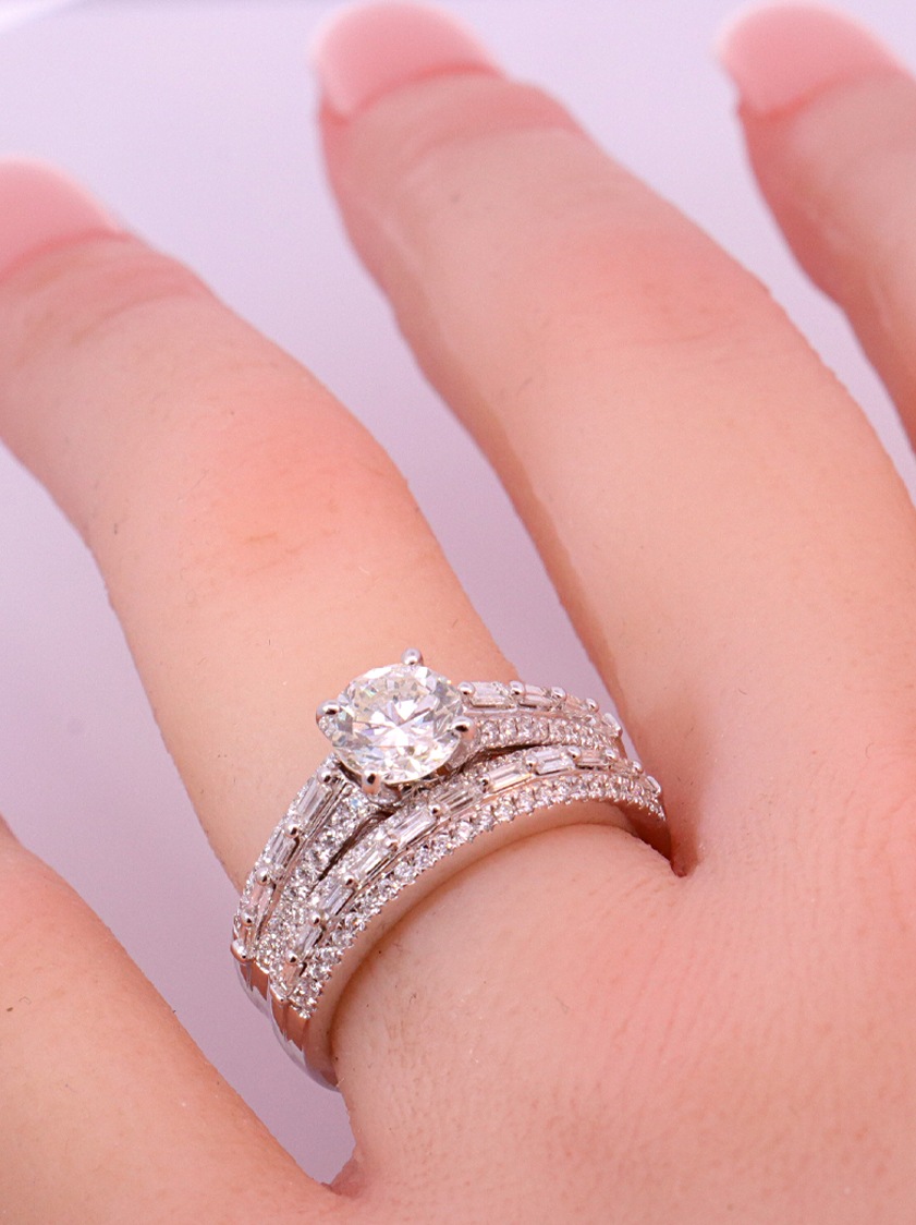Diamond Bridal Set
