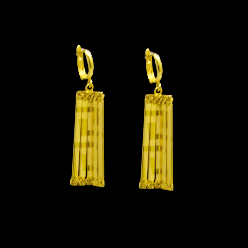21K Gold Earrings - SW26327