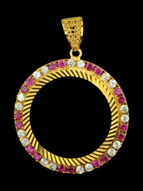 21 Karat Gold Coin Frame – 559