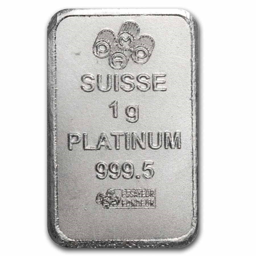 1 Gram Platinum Bar – SW15351 image 5 of 5