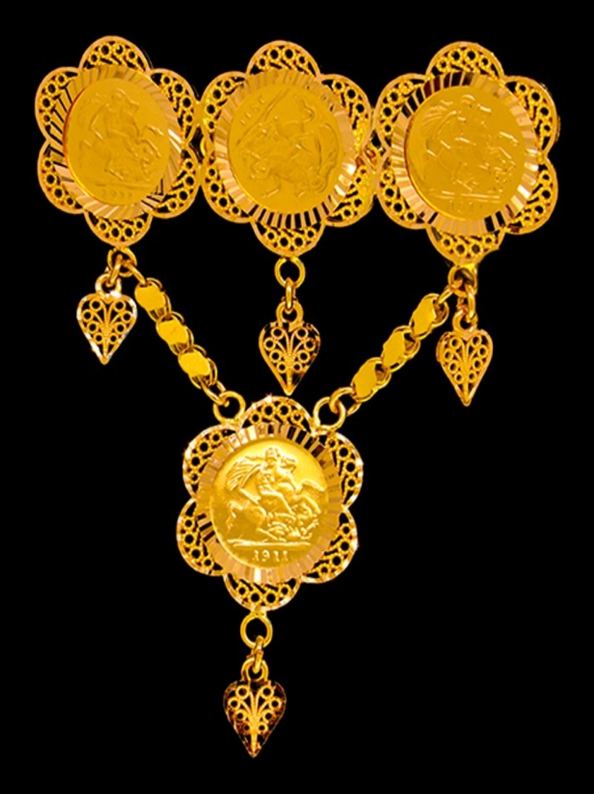 21K Gold Pin – 38339
