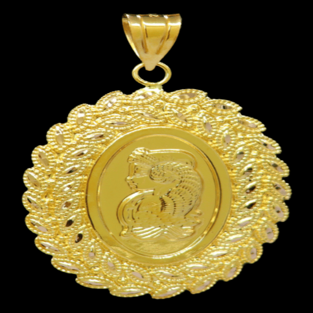 21K Gold Pendant