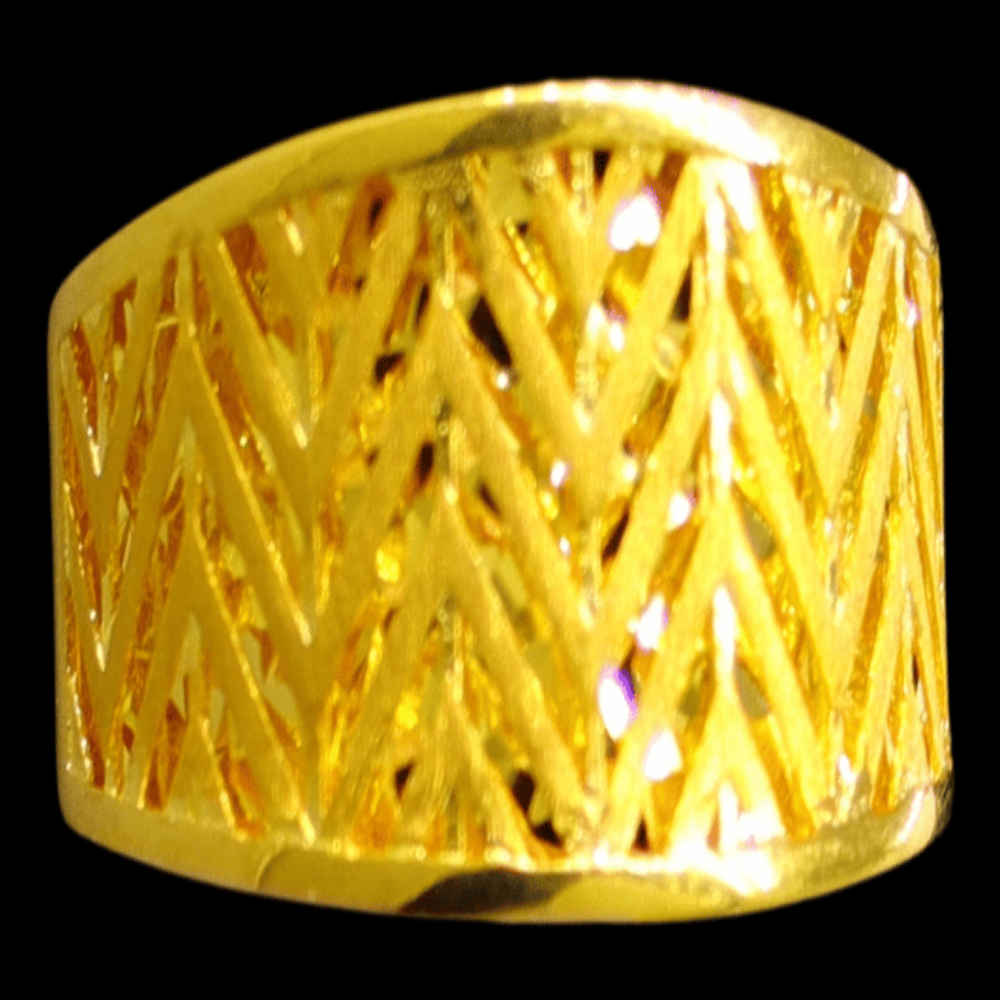 21K Yellow Gold Ring – Size 12 – SW29514