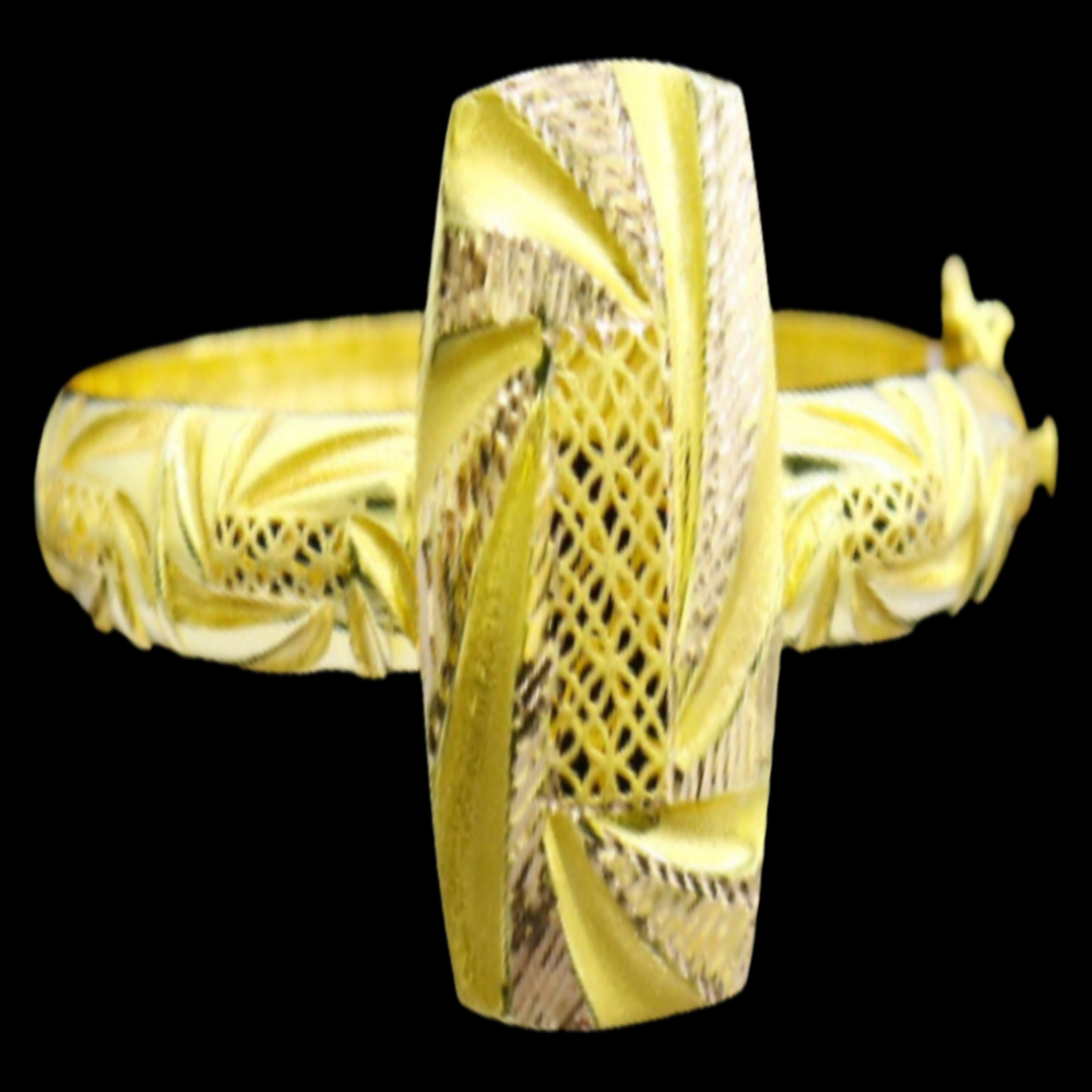 21K Gold Bangle Bracelet – SW22752