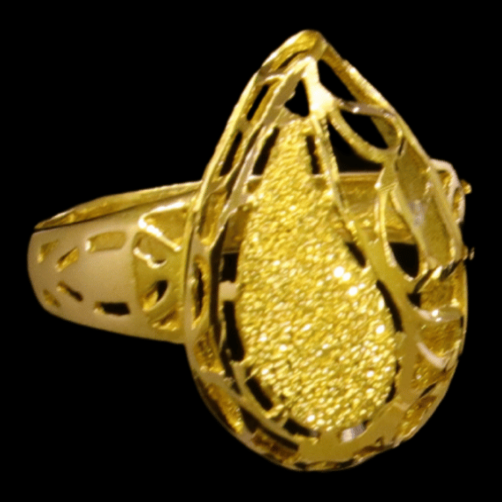 21K Yellow Gold Ring – Size 11 1/2 – SW28205