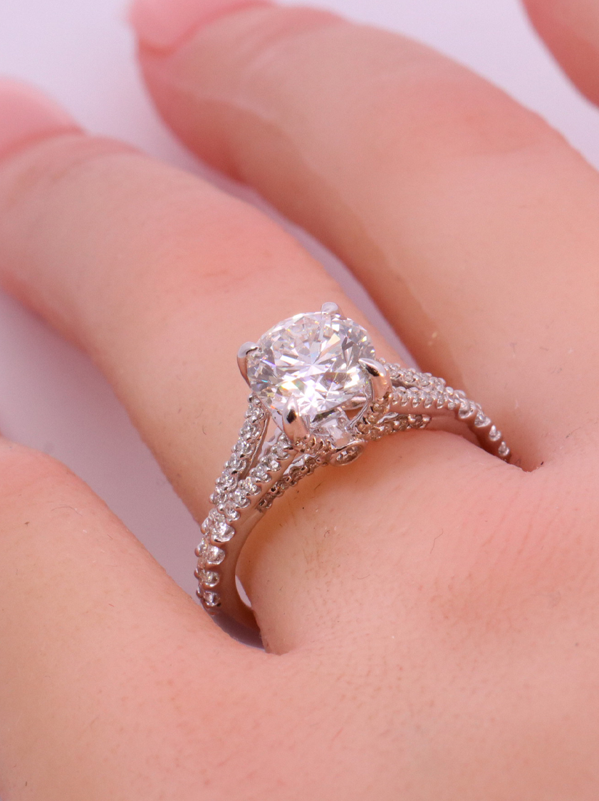 Lab-Grown Diamond Engagement Ring – SW13357