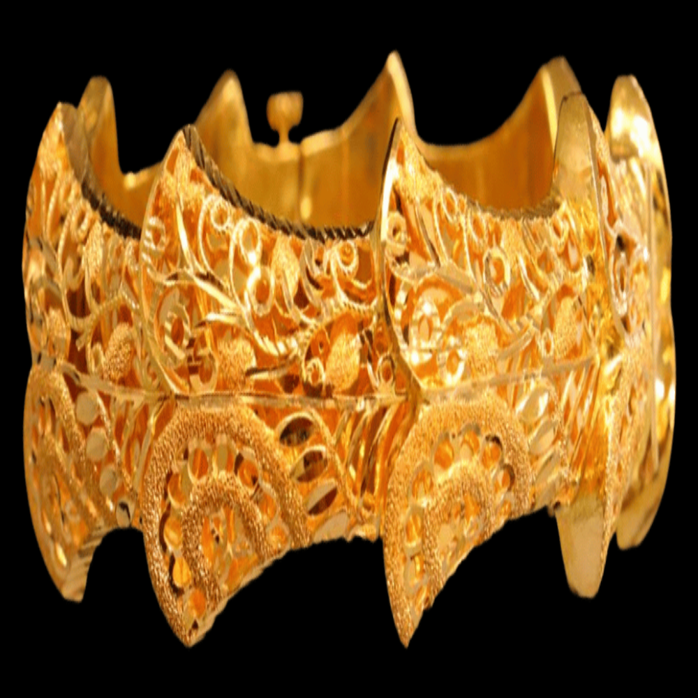 21K Gold Bangle Bracelet – SW17176