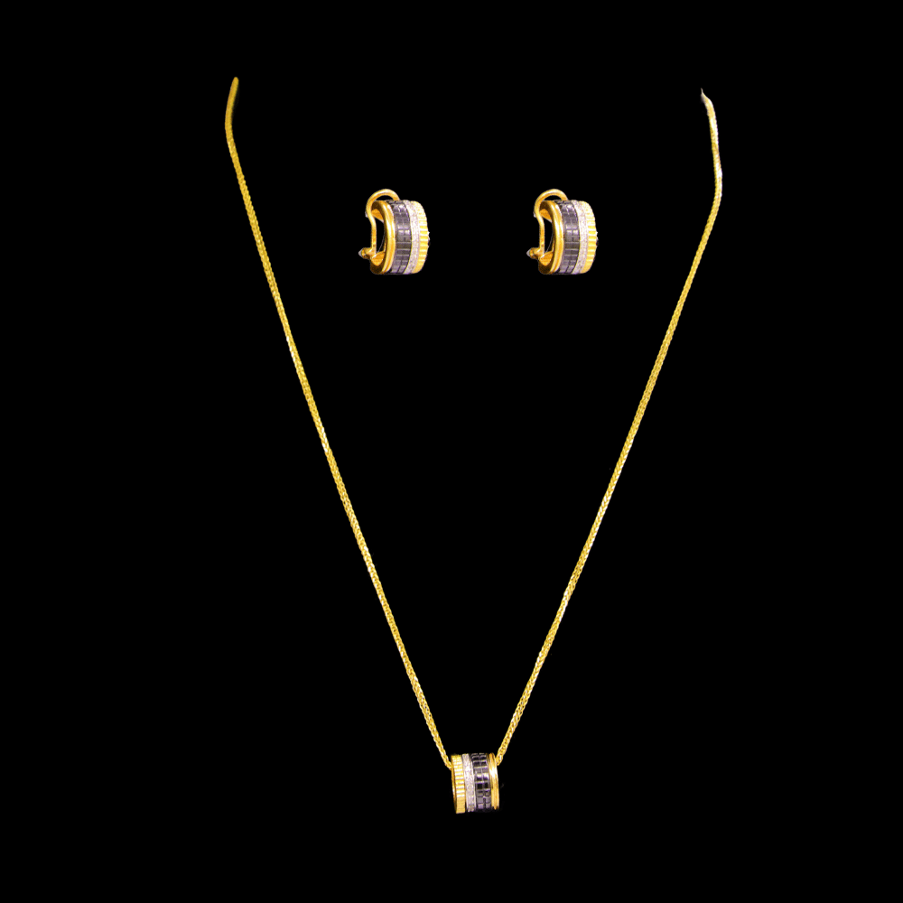 21K Gold Necklace Set