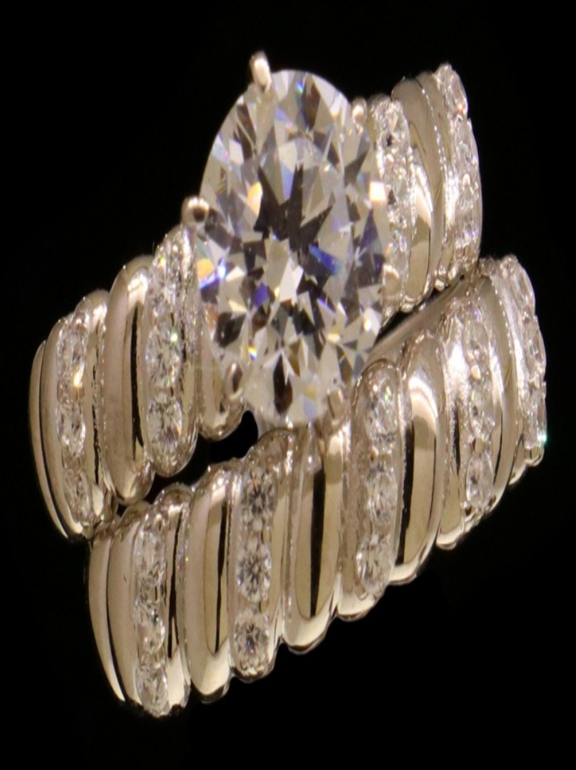 18K Gold Bridal Set