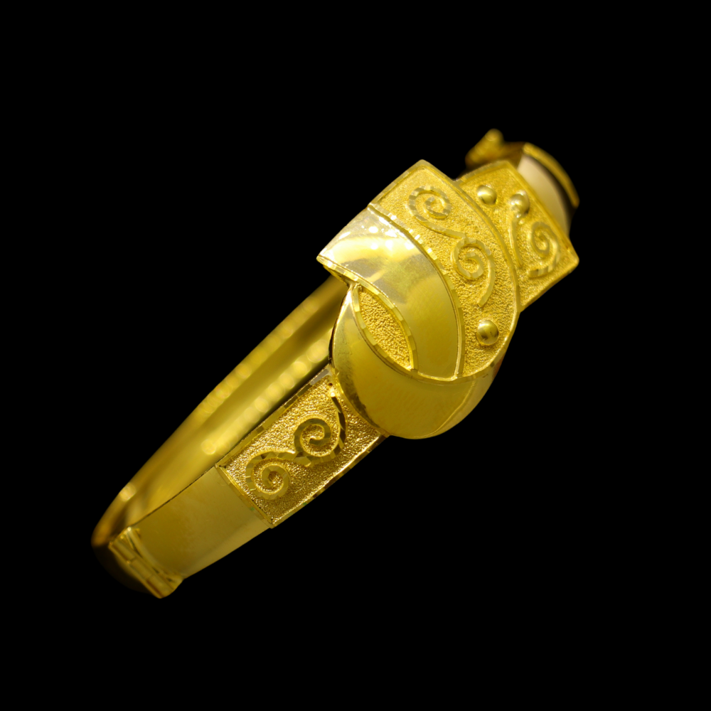 21K Gold Bangle Bracelet – SW26805 image 2 of 2