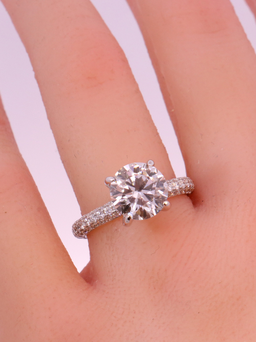 Lab-Grown Diamond Engagement Ring – SW13359 image 2 of 2
