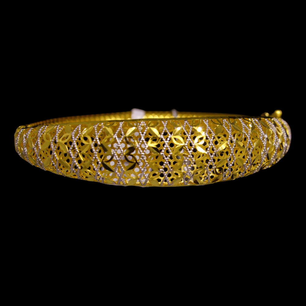 22K Gold Bangle Bracelet