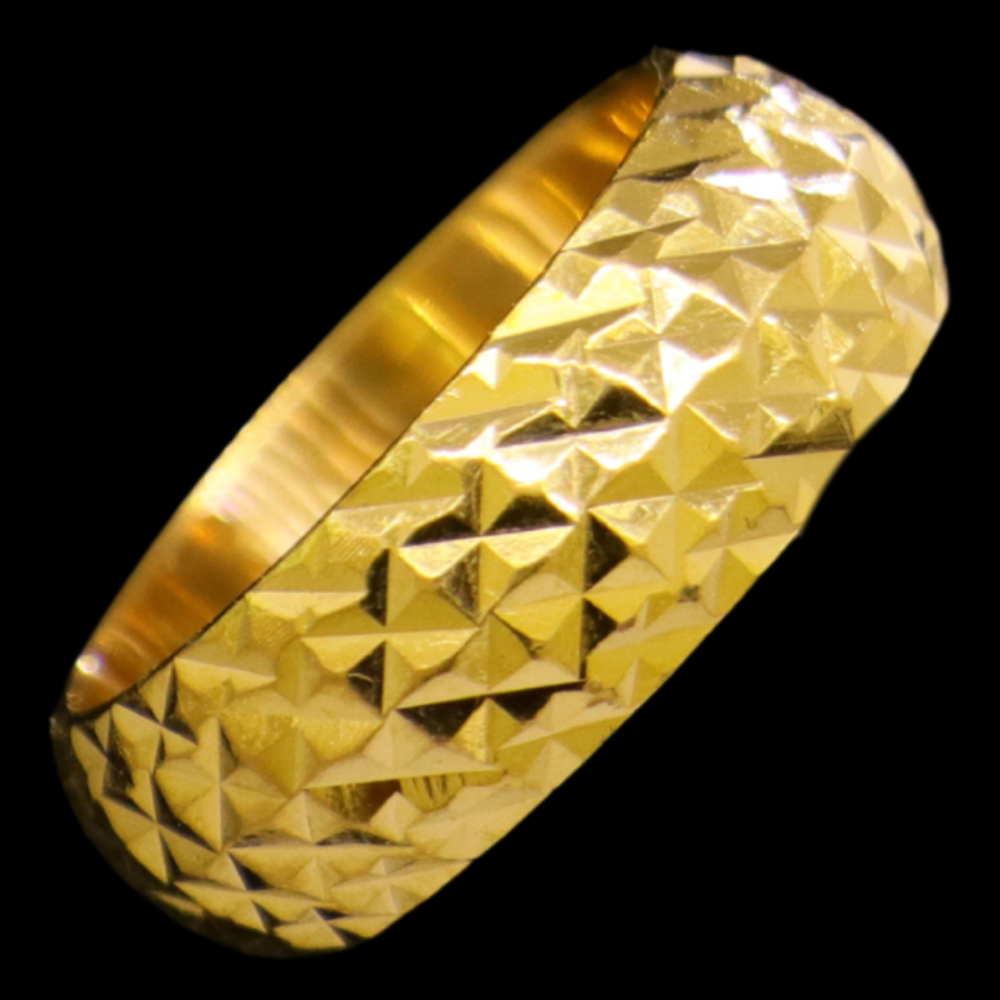 21K Gold Engagement Band Size 8 - SW27184