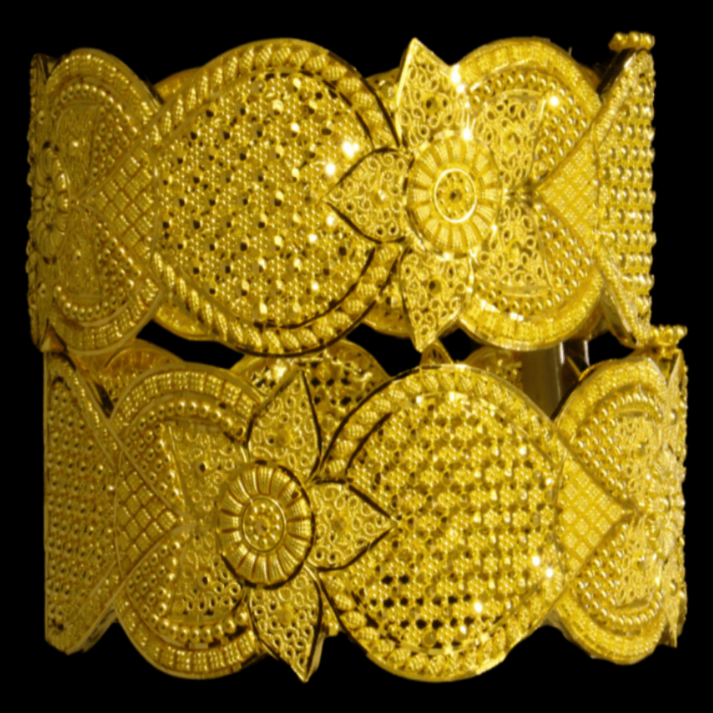 22K Gold Bangle Bracelet