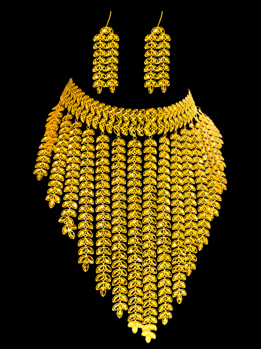 21K Long Necklace Set – SW11280 image 2 of 2