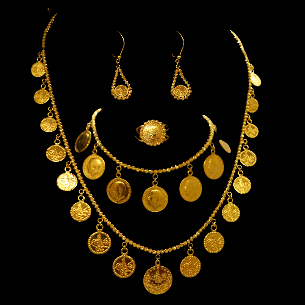 21K Short Necklace Set – SW33194