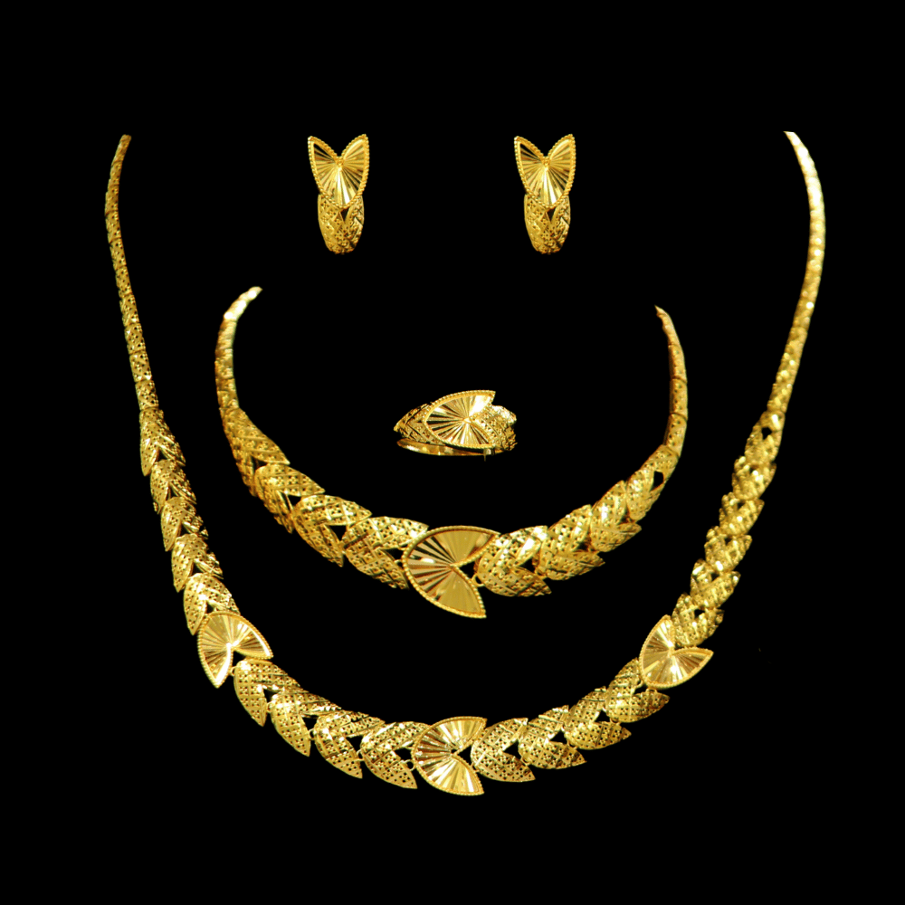 21K Short Necklace Set – SW33258