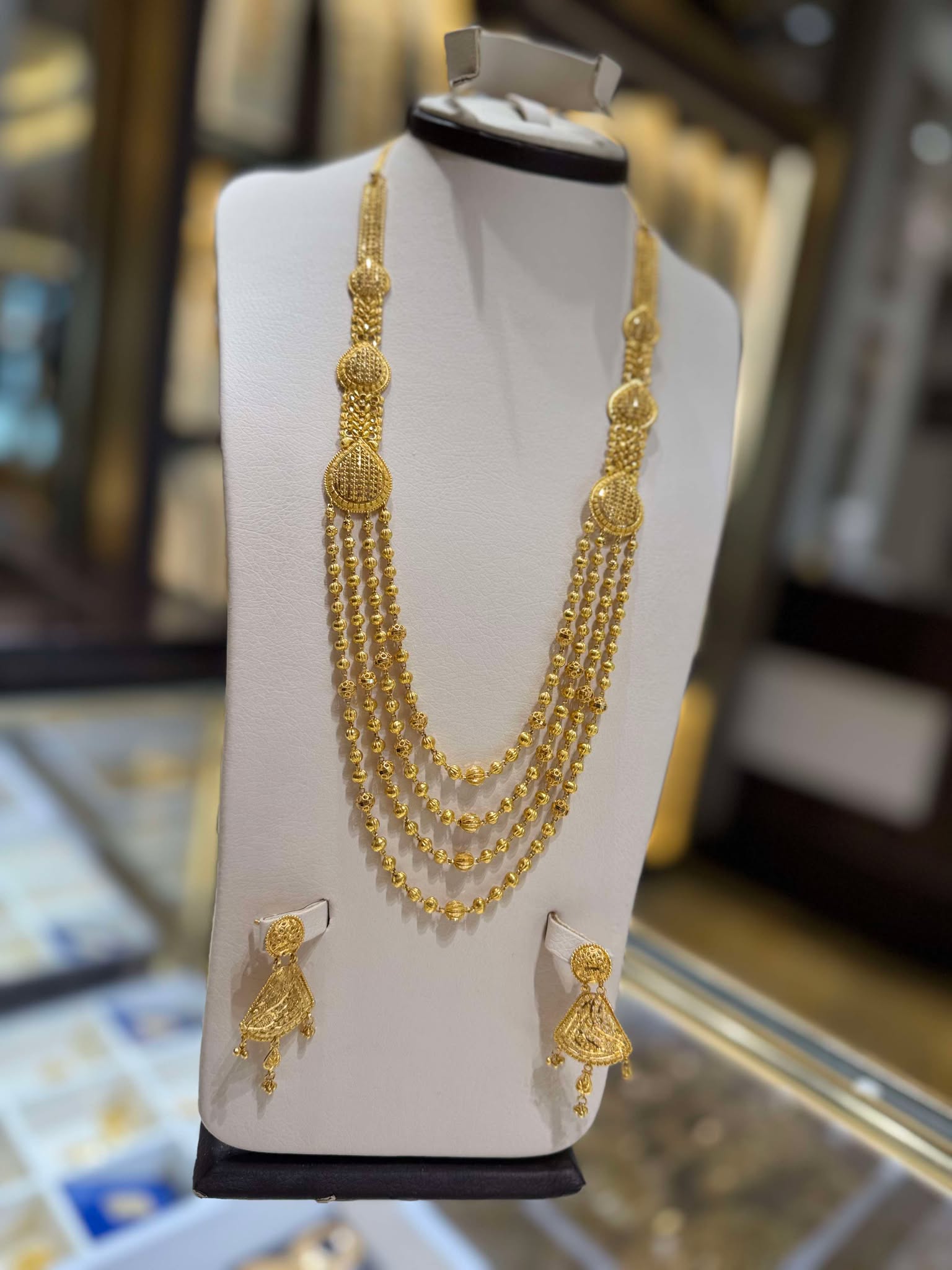 22K Gold Necklace Set – SW25304
