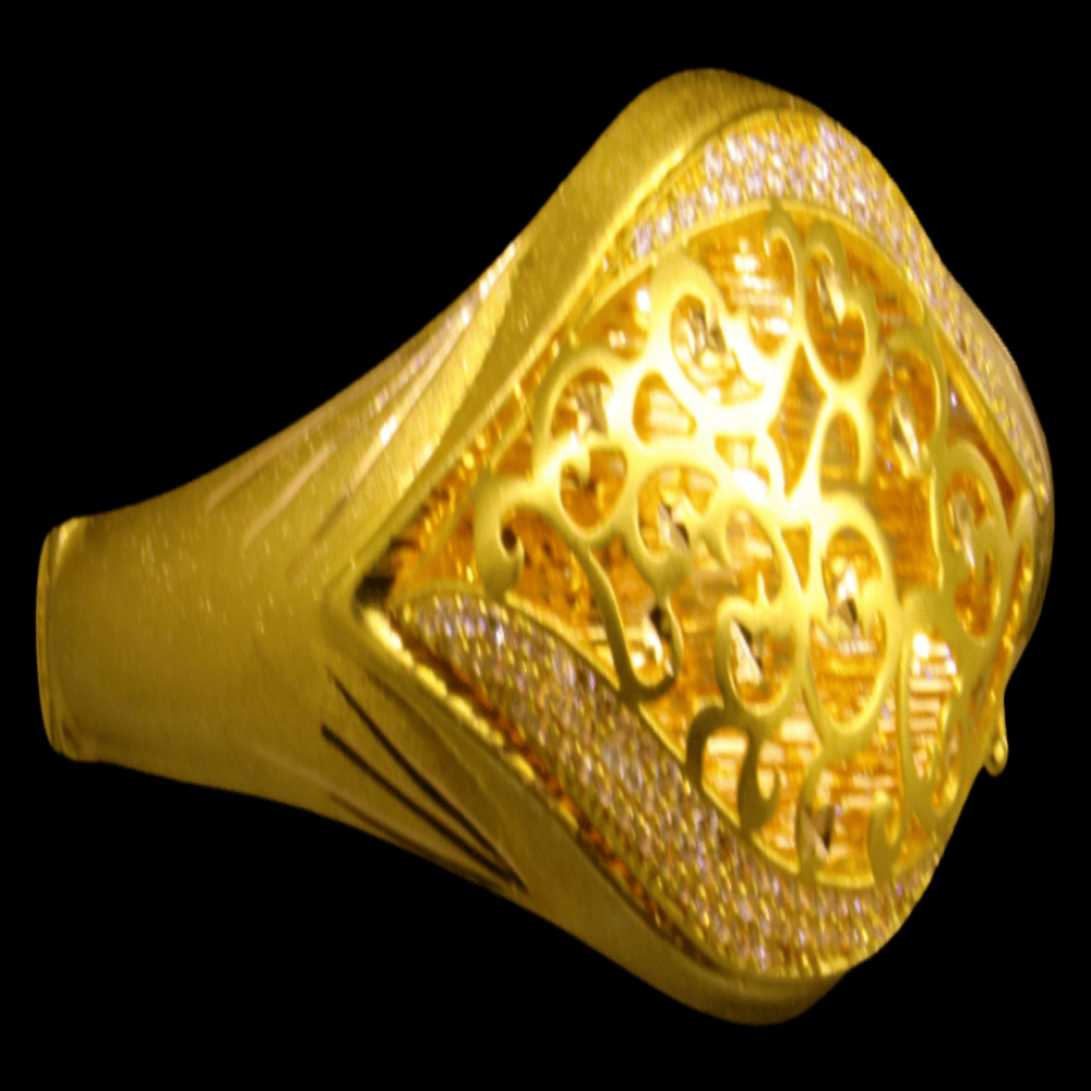 21K Gold Bangle Bracelet – SW24257