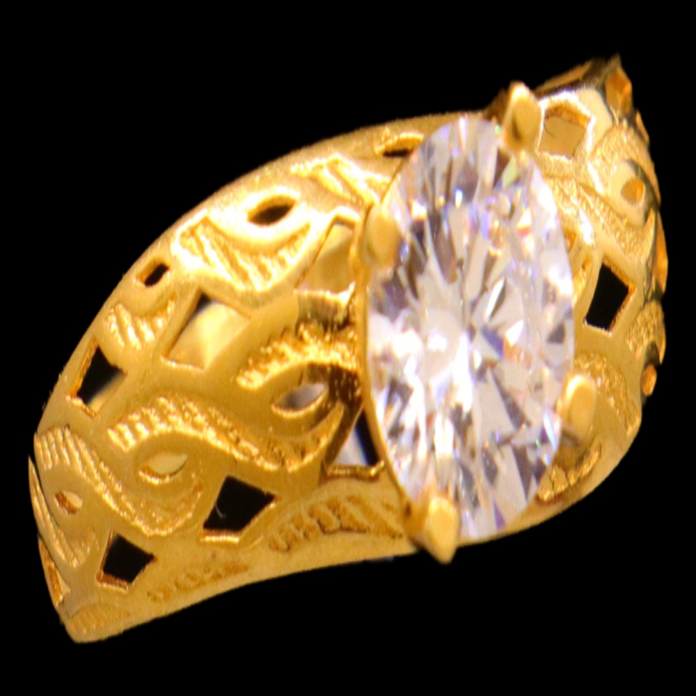 21K Gold Bridal Ring